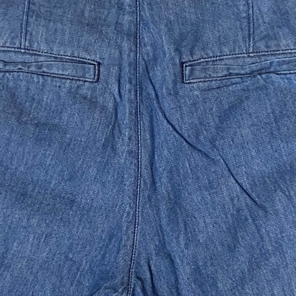 Sanctuary Linen/cotton blend wide leg sailor trouser jean. Sz 28 - Picture 6 of 15